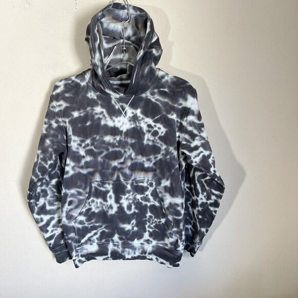 Lululemon All Yours Hoodie Marmoleado Tie Dye Graphite Gray Pockets Fleece 4 - Picture 10 of 10